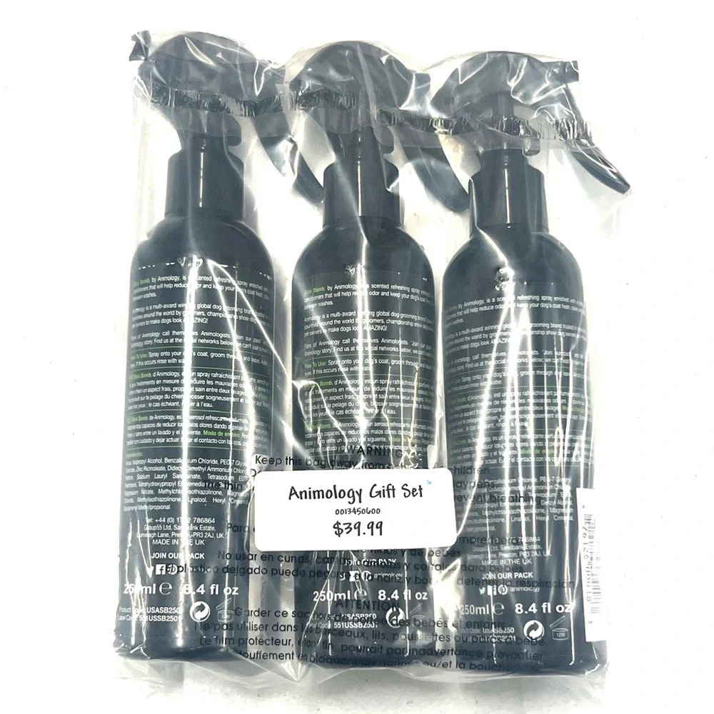 Animology Stink Bomb Dog Spray Set